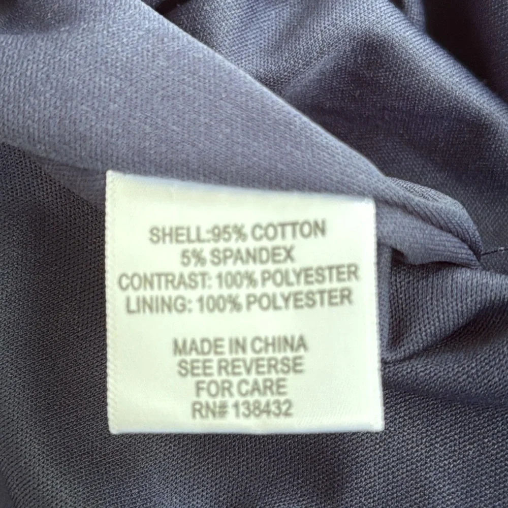 Modcloth Black and Blue Striped Long Sleeve Dress - Picture 10 of 11